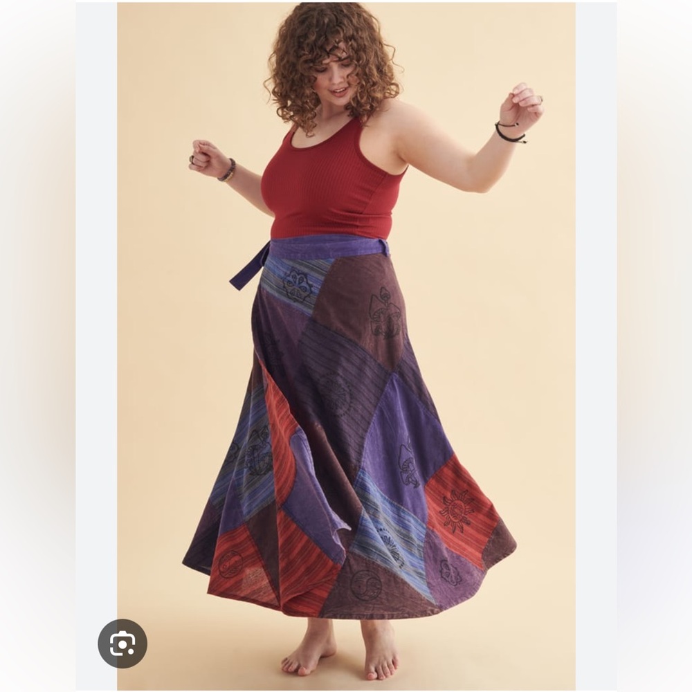 EARTHBOUND Wrap Skirt